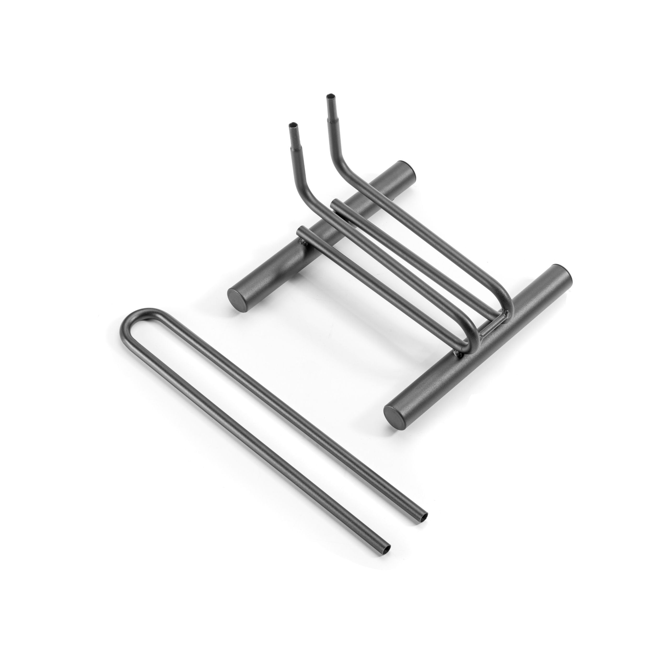 Andrys Porta Bici Piedistallo 1 Posto Ruote 6cm Smontabile Nero