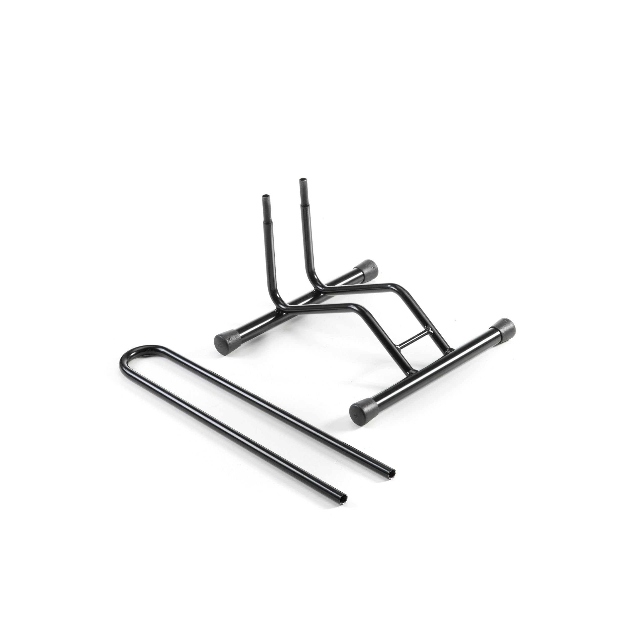 Andrys Porta Bici Piedistallo 1 Posto Ruote 8cm Smontabile Nero