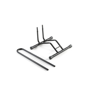 Andrys Porta Bici Piedistallo 1 Posto Ruote 8cm Smontabile Nero