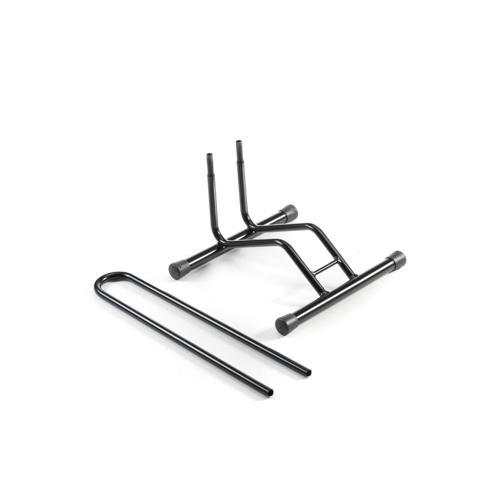 Andrys Porta Bici Piedistallo 1 Posto Ruote 8cm Smontabile Nero