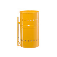 Andrys Cestino Rifiuti Esterno da Inghisare Giallo H120