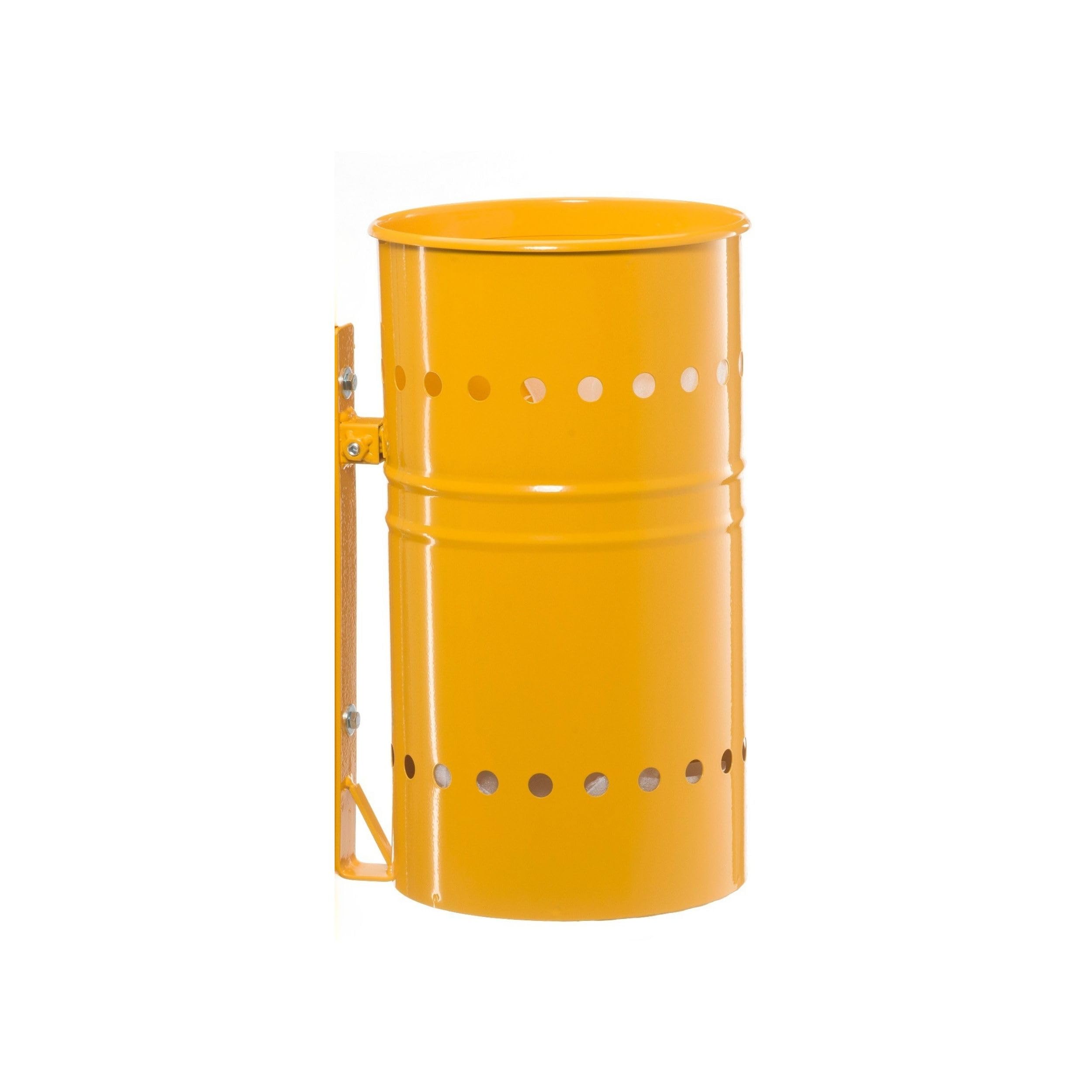 Andrys Cestino Rifiuti Esterno da Inghisare Giallo H120