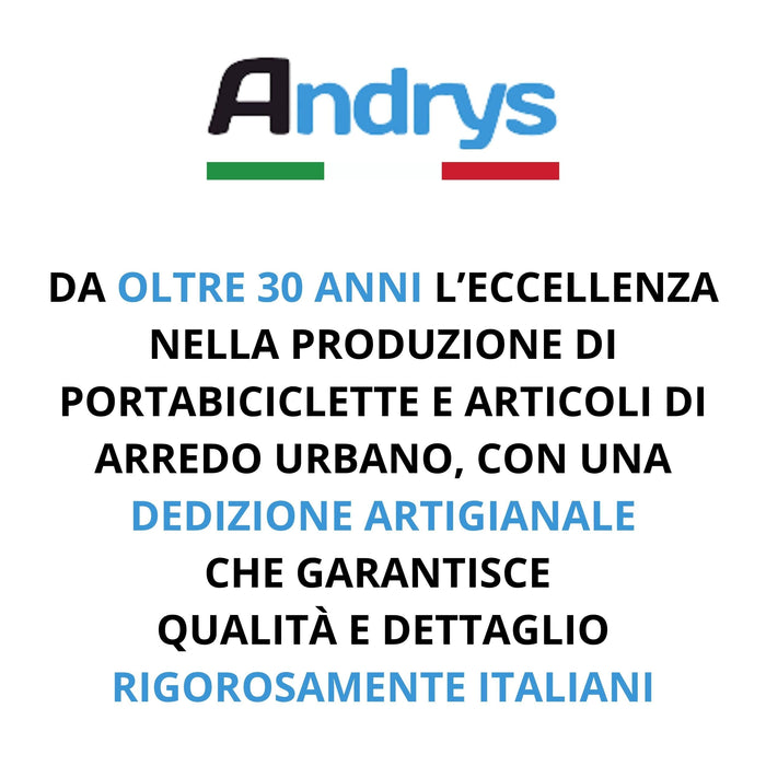 Andrys Cestino Rifiuti Esterno da Inghisare Verde H120