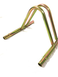 Andrys Rastrelliera Bici 1 Posto Modulabile Acciaio Zincato Tropical Oro