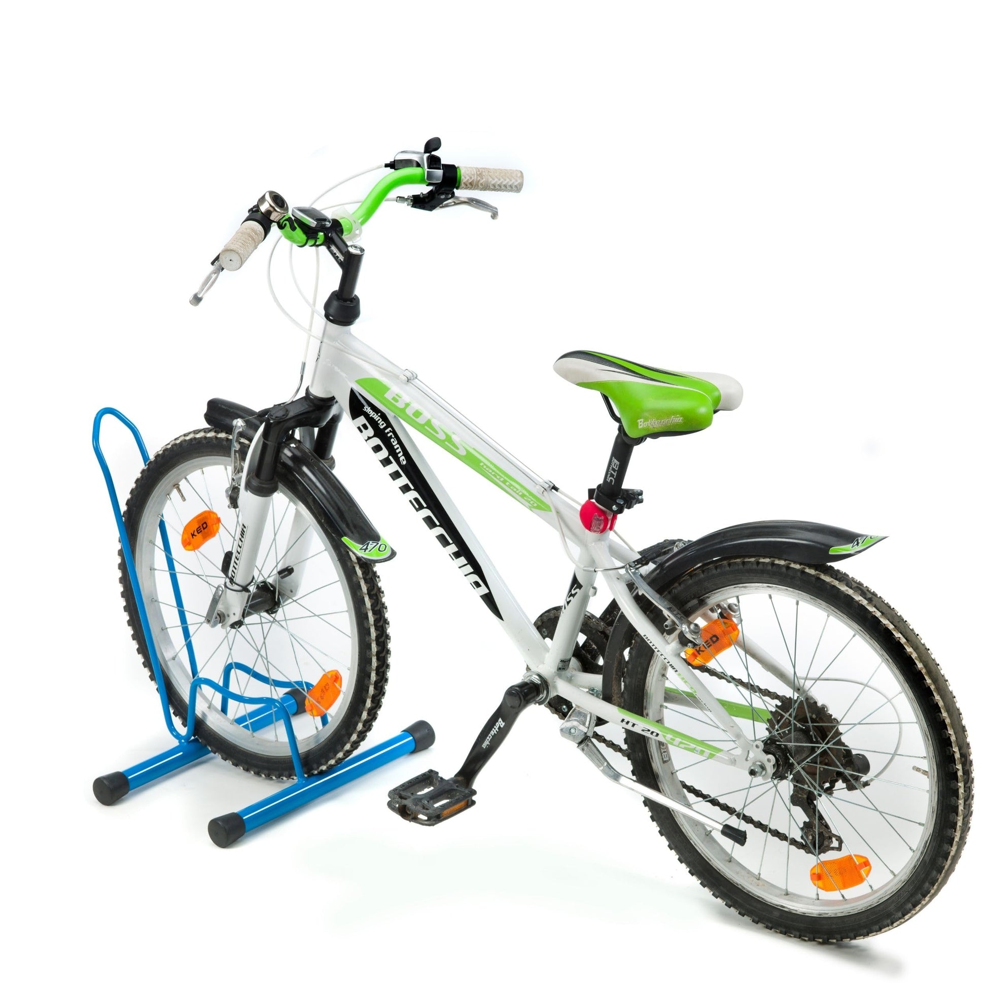 Andrys Porta Bici Piedistallo Bambini 1 Posto 3-10 Anni - Blu