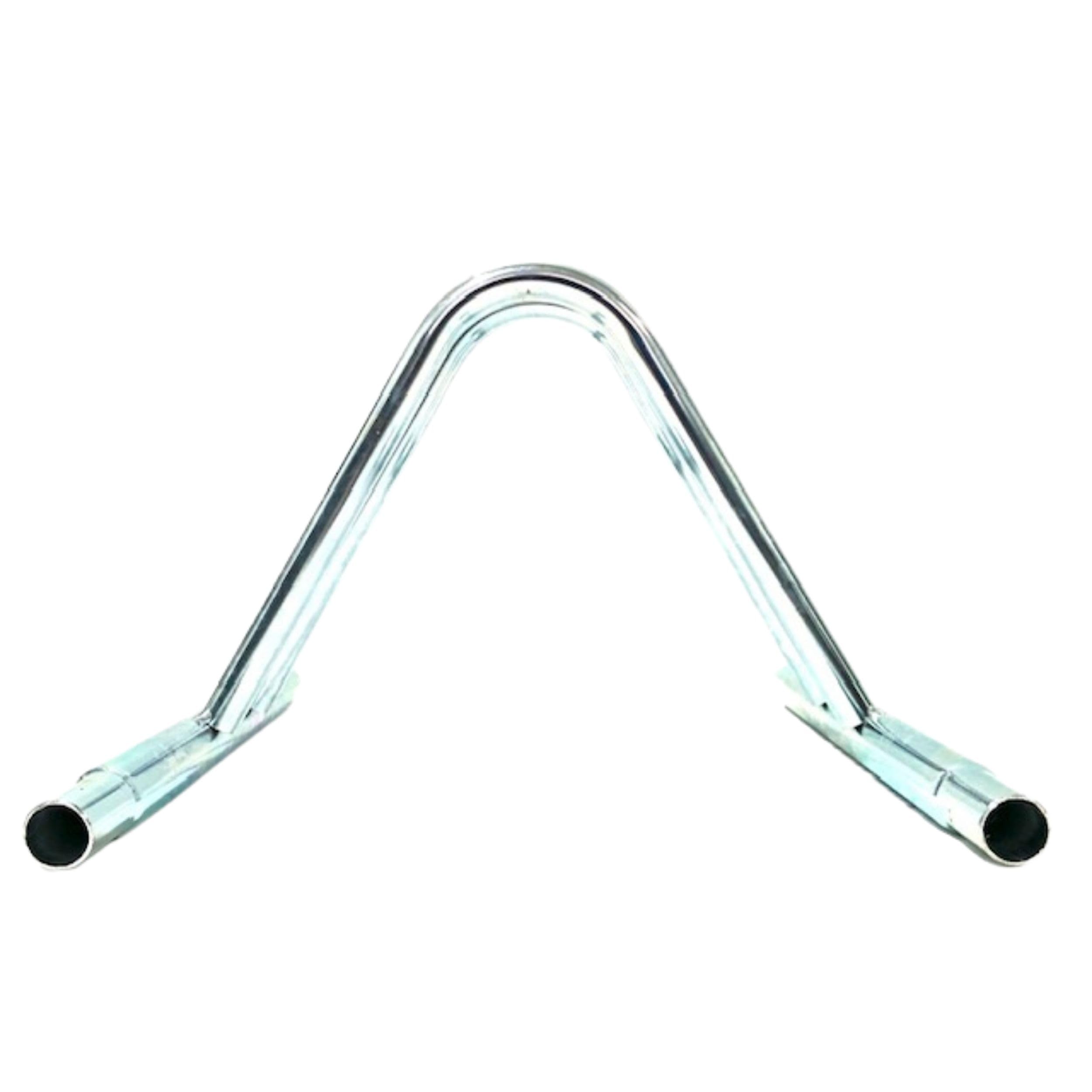 Andrys Rastrelliera Bici 1 Posto Modulabile Acciaio Zincato Argento