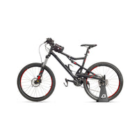 Andrys Porta Bici Piedistallo 1 Posto con Protezioni Acciaio Verniciato Blu