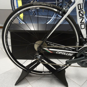 Andrys Rastrelliera Bici Corsa 1 Posto con Protezioni 50x30x22 Nero