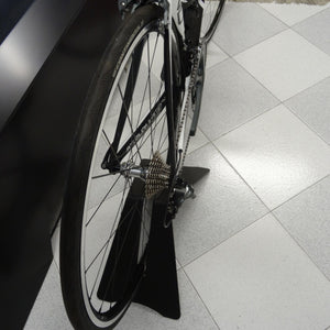 Andrys Rastrelliera Bici Corsa 1 Posto con Protezioni 50x30x22 Nero