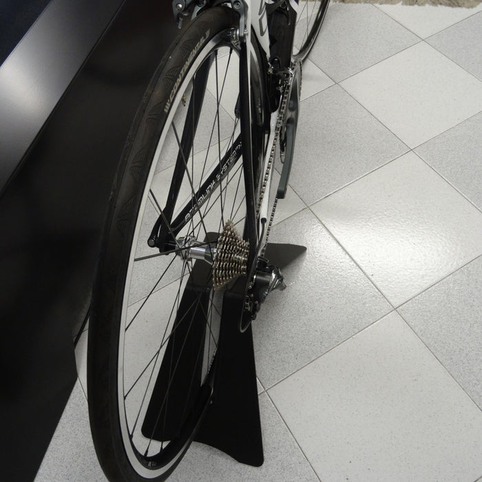 Andrys Rastrelliera Bici Corsa 1 Posto con Protezioni 50x30x22 Nero