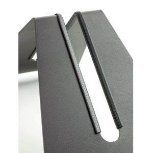 Andrys Rastrelliera Bici Corsa 1 Posto con Protezioni 50x30x22 Nero