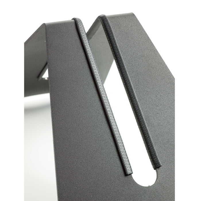 Andrys Rastrelliera Bici Corsa 1 Posto con Protezioni 50x30x22 Nero