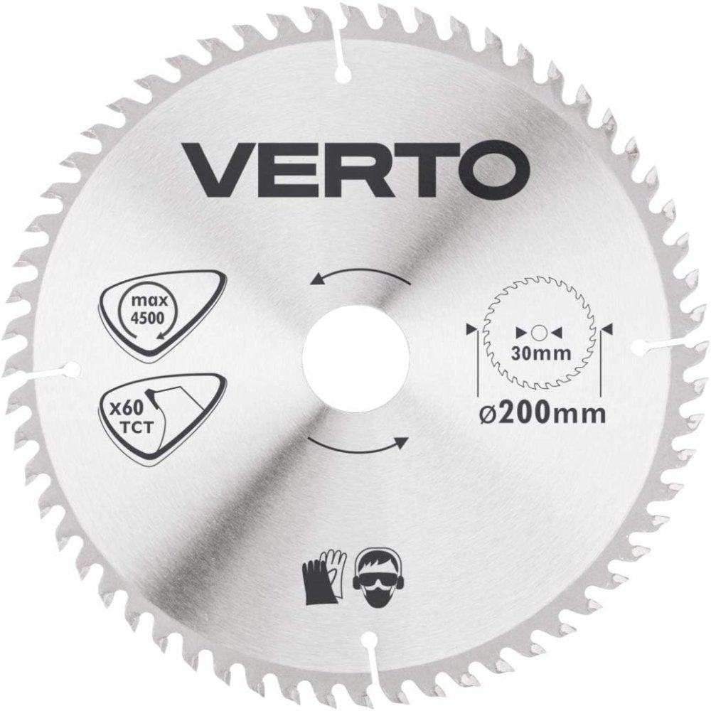 Topex 61h132 lama per sega circo colare carburo di silicio 200 x