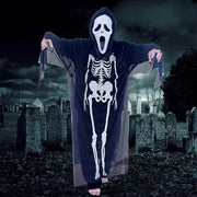 Costume da Halloween, 90 cm costume da bambino per Halloween, costume da bambino scheletro, costume da Halloween, costume da scheletro per bambini, costume da scheletro per cosplay, festa da Halloween, costume da carnevale