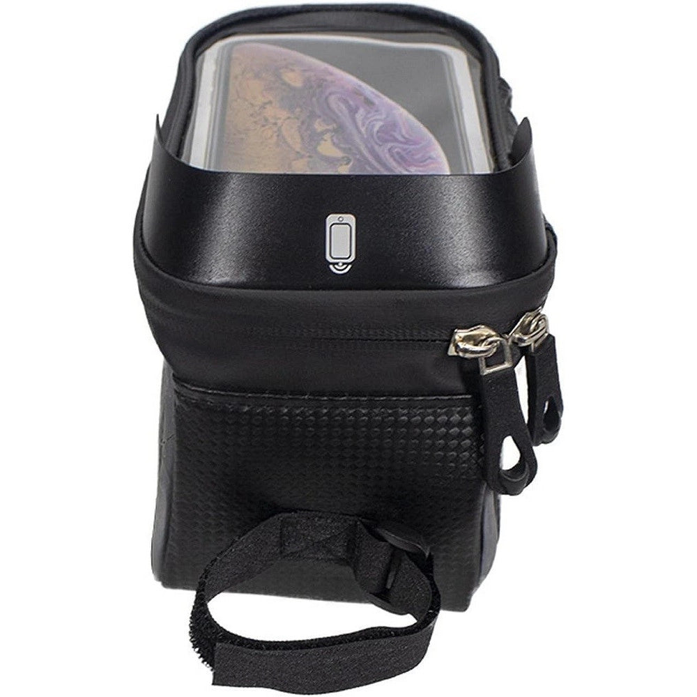 Trade Shop - Borsa Per Manubrio Telaio Anteriore Per Bici Mountain Bike 20,5x8,2x8,2x10,3x3cm -