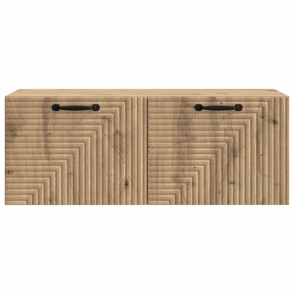 Mobile Porta TV da Muro Rovere Artigianale 78,5 x 31 x 30 cm