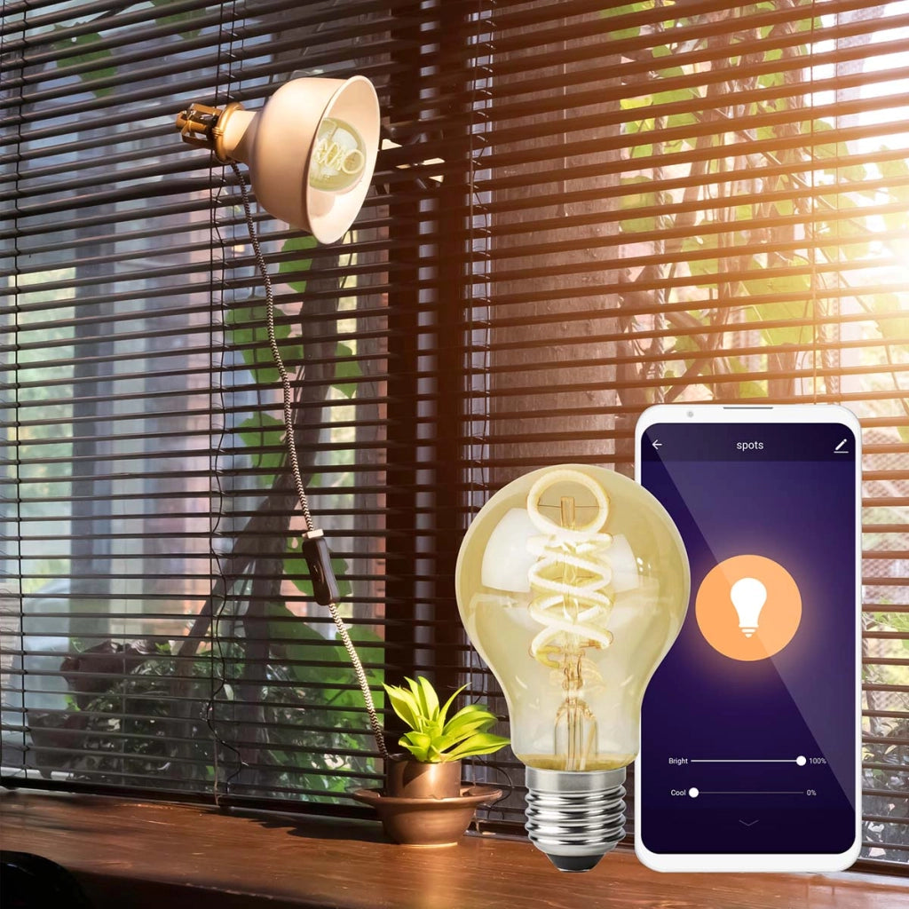 Lampadina SmartLife Wi-Fi connessa LED 5W 360lm E27 Bianco Nedis