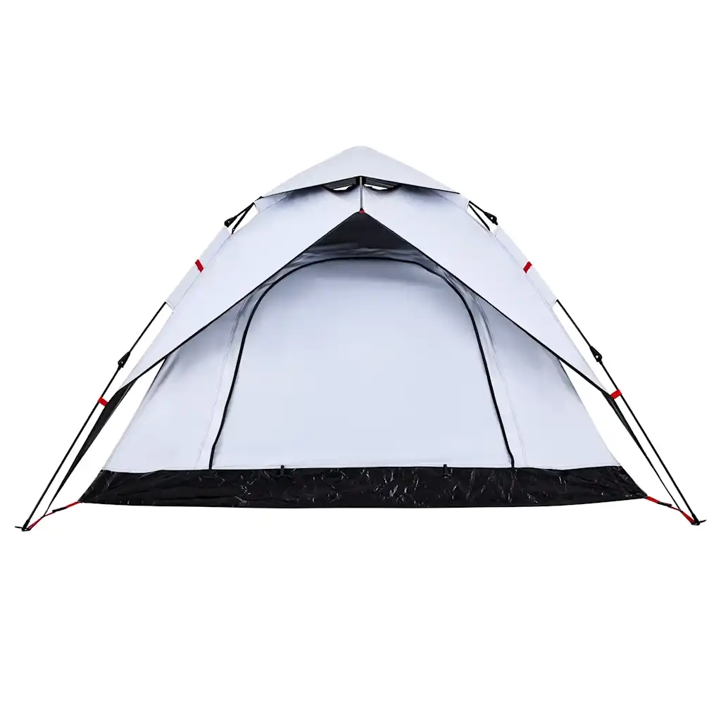 Tenda 4 Persone Bianca in Tessuto Oscurante a Rilascio Rapido 4004184