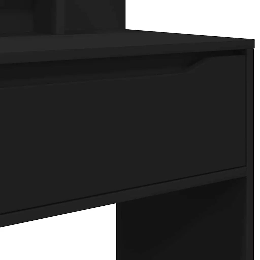 Tavoli da Trucco per Camera da Letto Nero 80 x 39,6 x 135 cm