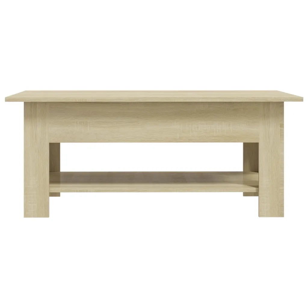 Tavolino da Salotto Rovere Sonoma 102x55x42 cm in Truciolato cod mxl 29750