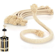Trade Shop - Set 12 Confezioni Da 8pz Stoppini Per Torce Fiaccole Da Giardino Grn14 Ricambi 013456 -