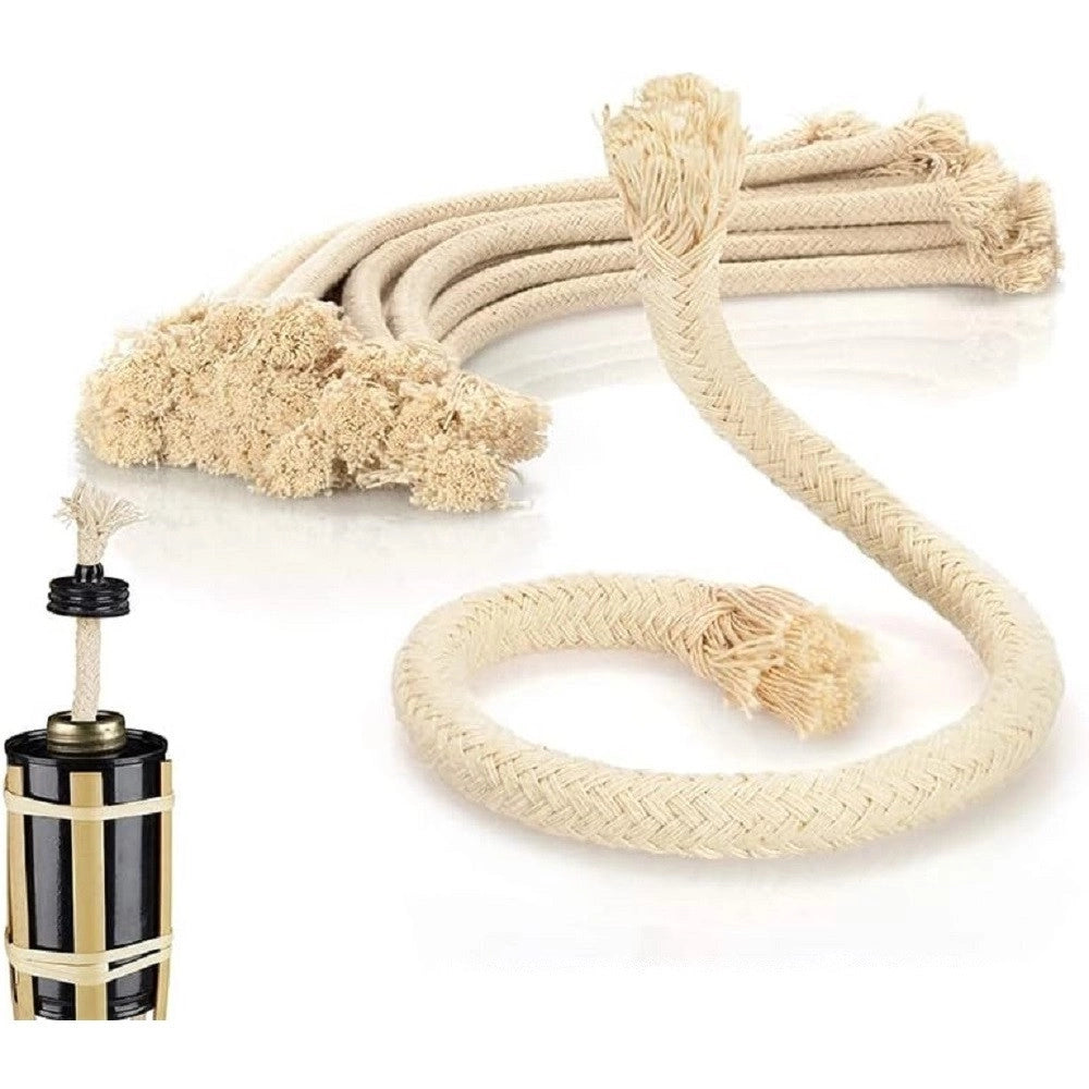 Trade Shop - Set 12 Confezioni Da 8pz Stoppini Per Torce Fiaccole Da Giardino Grn14 Ricambi 013456 -