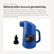 Flessa per accumulator - Accu vulgereedschap - Uscita automatica - Capacità 2 litri - Ricarica con acido solforico - Utilizzo sicuro - Adatto per...