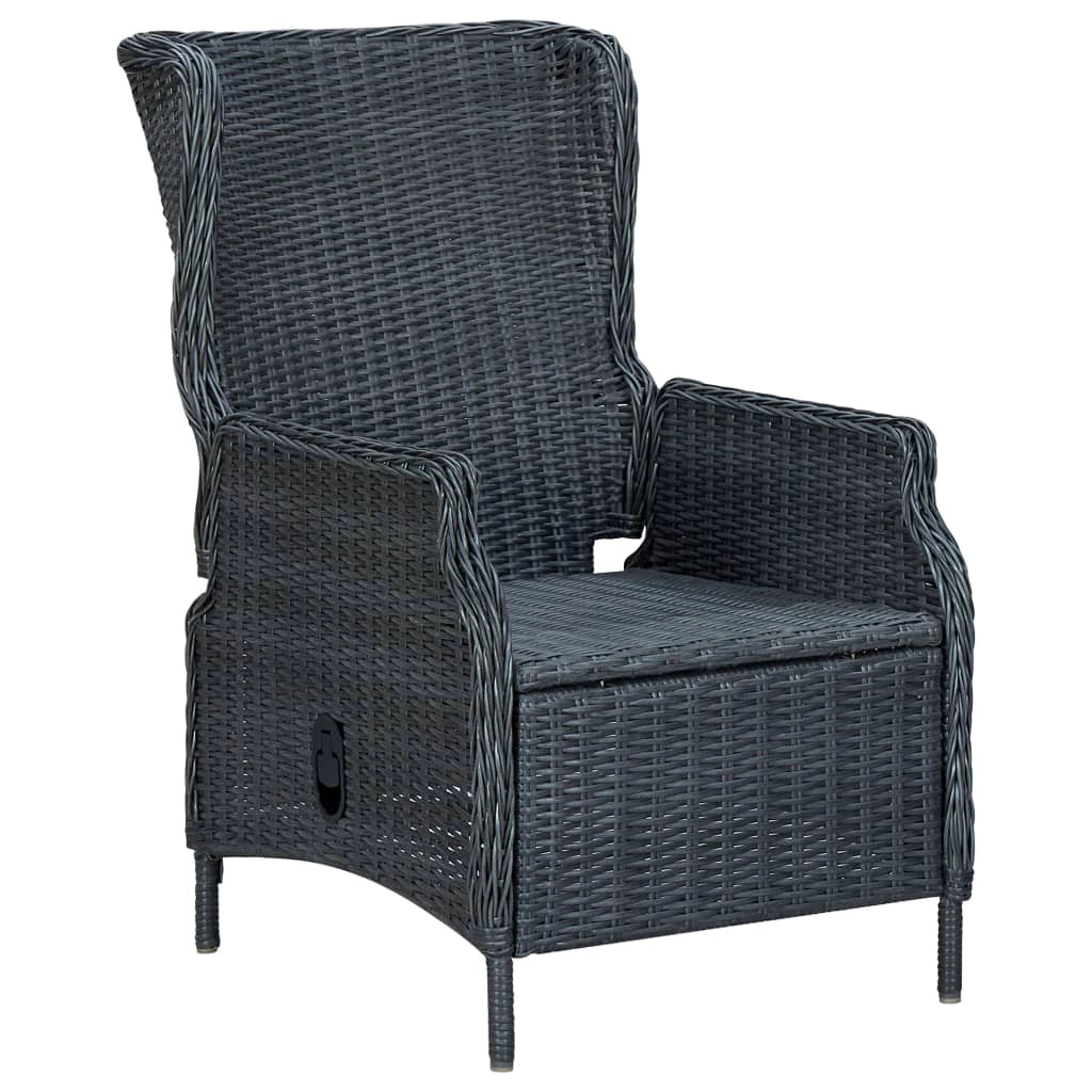 Set da pranzo da 9 pezzi con cuscini resina intrecciata grigio scuro 02_0014644