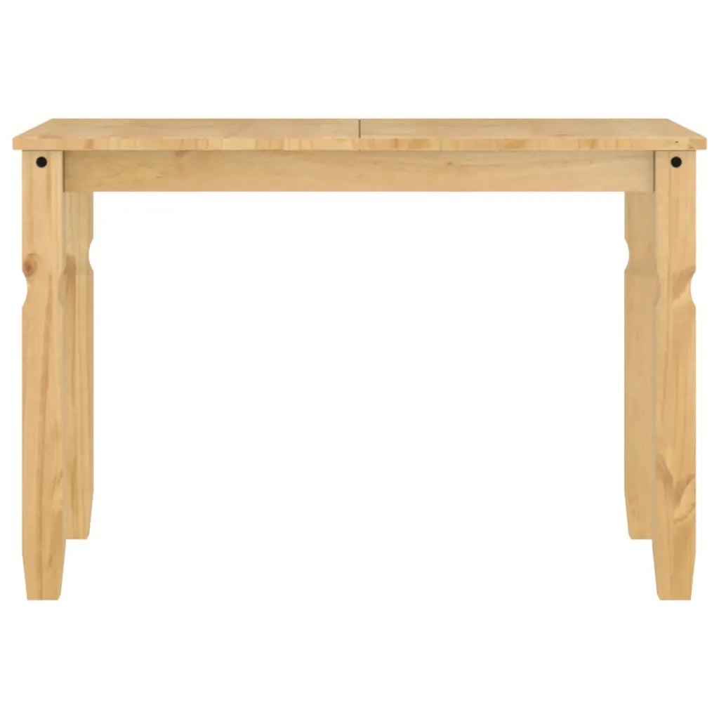Tavolo da Pranzo Corona 112x60x75 cm in Legno Massello di Pino