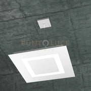 CARPET SOSPENSIONE 50X50 4 LUCI BIANCO 1137-S50+1-BI
