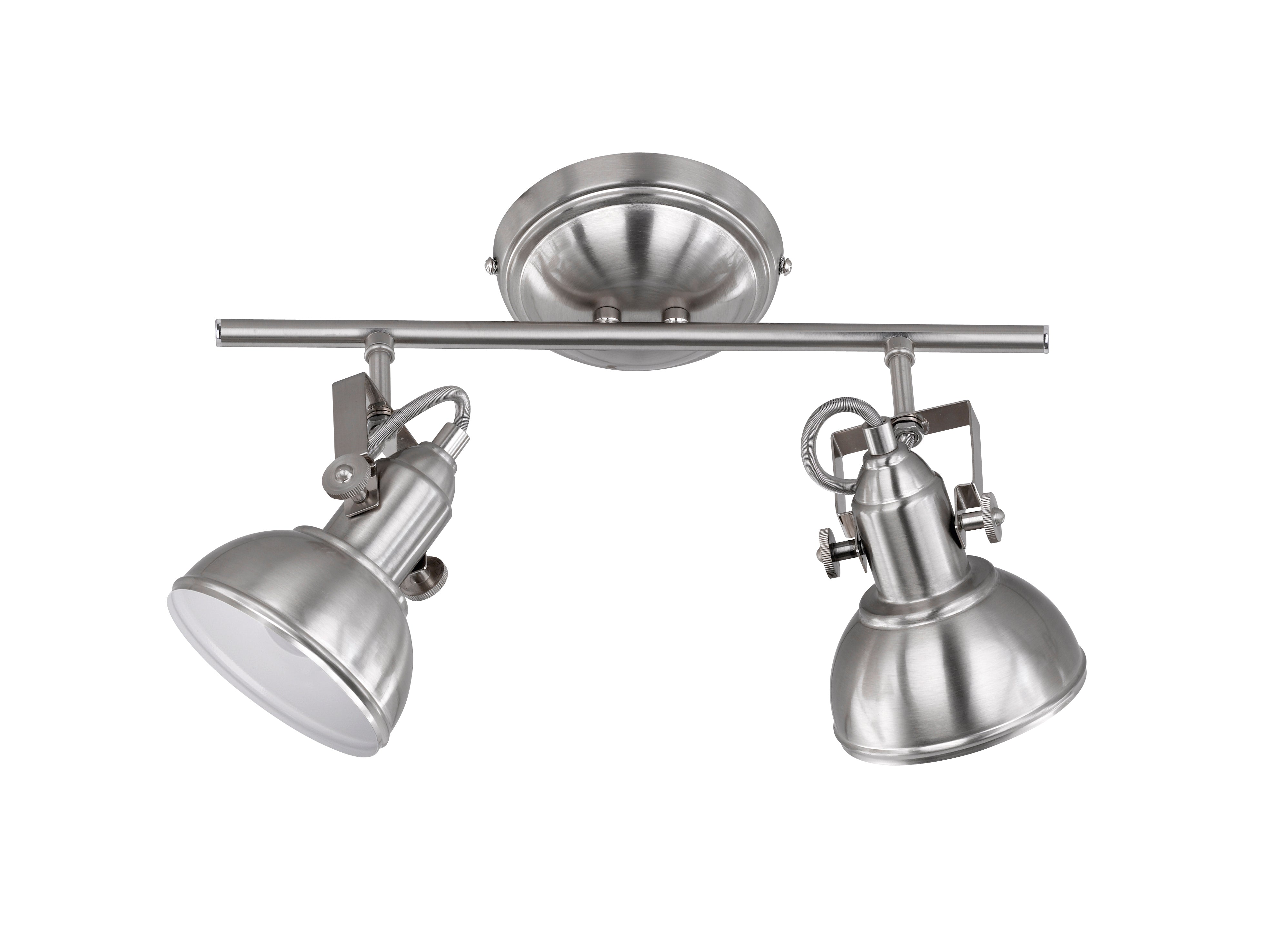 Faretto da Interno  E14 in Metallo Nickel Opaco