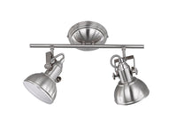 Faretto da Interno  E14 in Metallo Nickel Opaco