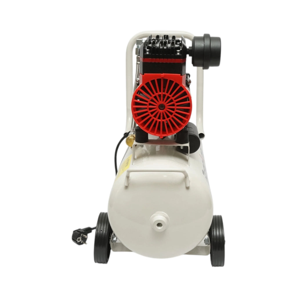 Compressore d'aria da 24 litri, motore a 2 cilindri da 1 kW/1,3 CV, pressione massima 8 bar, volume di aspirazione aria 130 l/min Breckner Germany