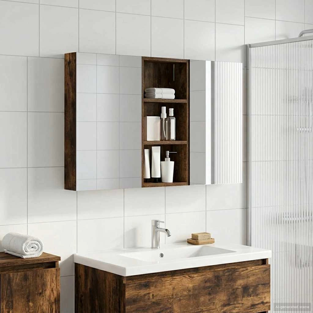 Set di Armadi da Bagno 3 pz 110 x 10,5 x 60,5 cm 3403716