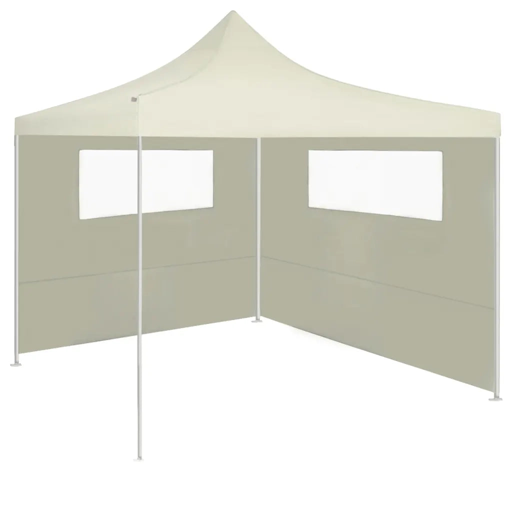 Parete con Finestre per Gazebo 6x2 m Crema CFW8103916