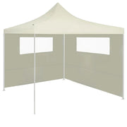Parete con Finestre per Gazebo 6x2 m Crema CFW8103916