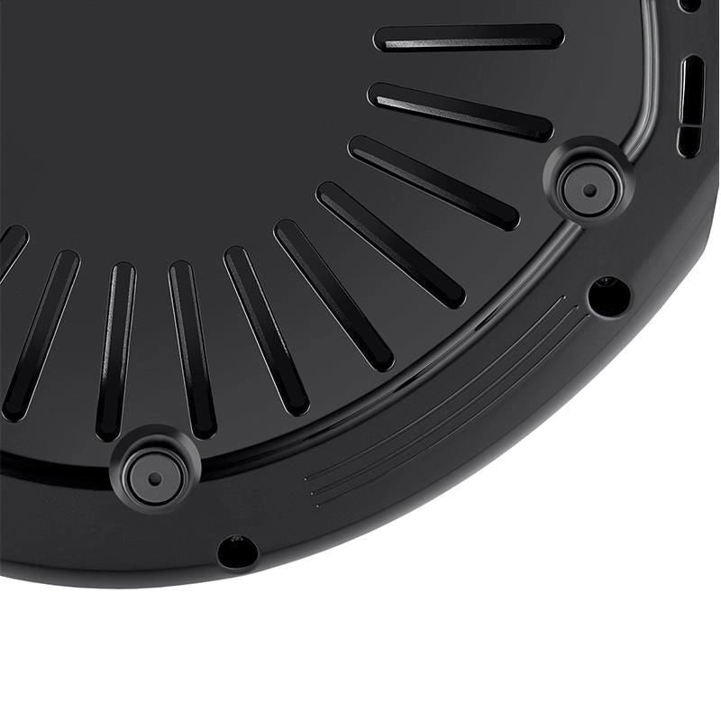 Unold 58655 friggitrice Doppia 5 L 1400 W Friggitrice ad aria calda Nero, Acciaio inox