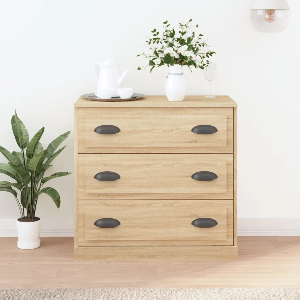 Credenza-Buffet-Armadio da cucina Rovere Sonoma 70x35,5x67,5 cm in Legno Multistrato 340340