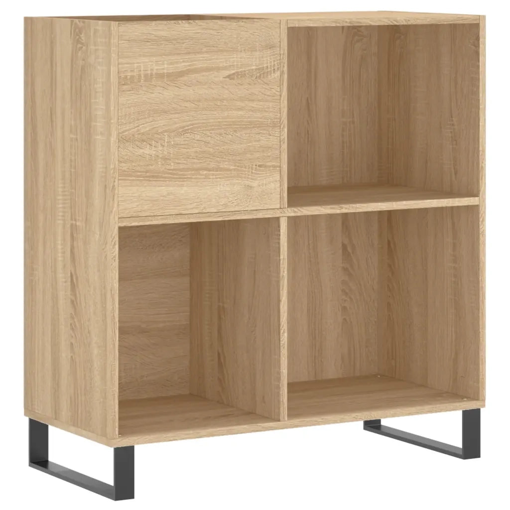 Mobile Porta Dischi Rovere Sonoma 84,5x38x89 Legno Multistrato CFW8737611