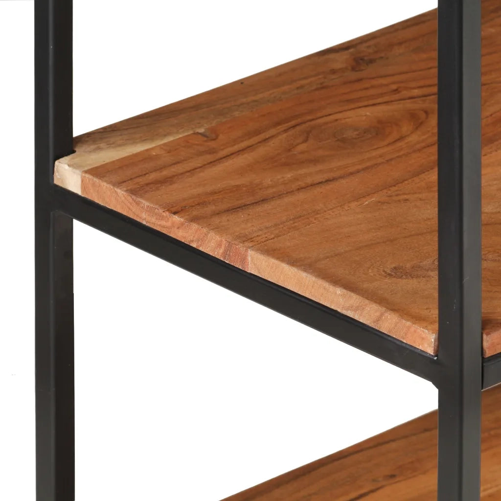 Credenza-Buffet-Armadio da cucina 150x30x75 cm in Legno Massello di Acacia