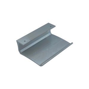 Maniglia tirante per porta  SAGUATTI 316/150E in alluminio argento satinato