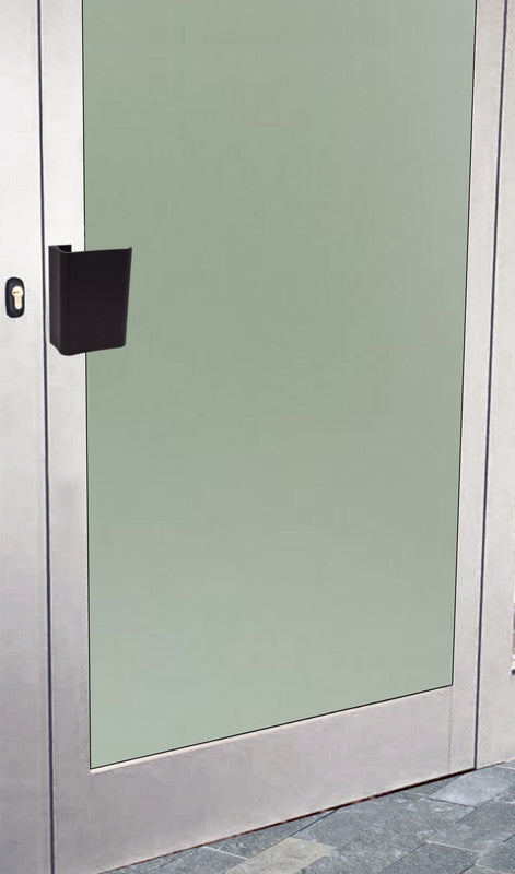 Maniglia tirante per porta  SAGUATTI 316/150I in alluminio marrone opaco