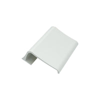 Maniglia tirante per porta  SAGUATTI 316/150K in alluminio bianco lucido