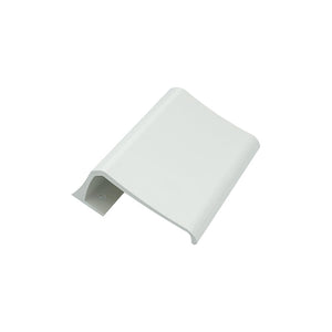 Maniglia tirante per porta  SAGUATTI 316/150K in alluminio bianco lucido