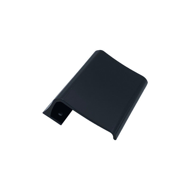 Maniglia tirante per porta  SAGUATTI 316/150Q in alluminio nero lucido