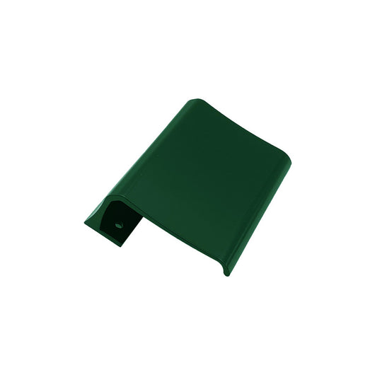 Maniglia tirante per porta  SAGUATTI 316/150S in alluminio verde lucido