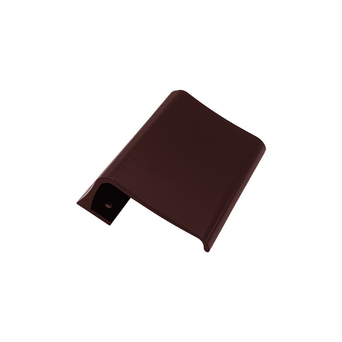 Maniglia tirante per porta  SAGUATTI 316/150U in alluminio marrone lucido