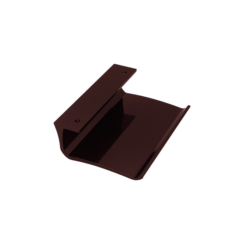 Maniglia tirante per porta  SAGUATTI 316/150U in alluminio marrone lucido