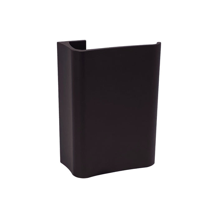 Maniglia tirante per porta  SAGUATTI 316/150I in alluminio marrone opaco