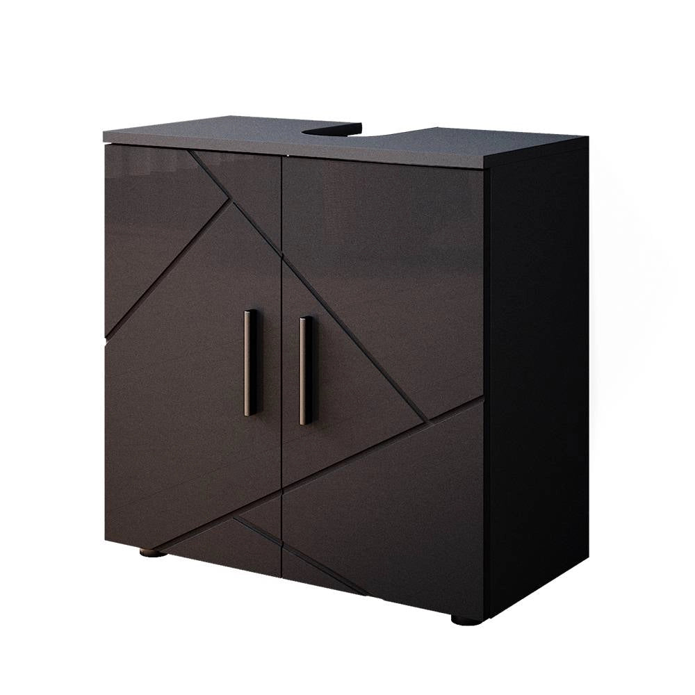 Vicco Mobile sottolavabo per bagno Antracite lucido 60 x 59 cm
